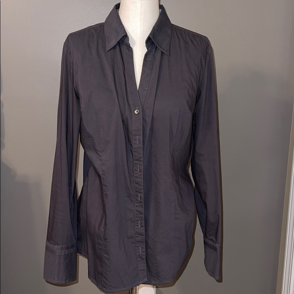 Gray Button Down - image 2